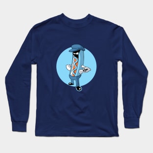 Captain Hotdog Long Sleeve T-Shirt